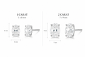Oval Moissanite Classic Studs